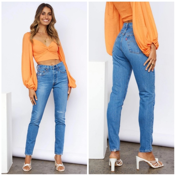 Levi's Denim - NEW Levi's 501 Skinny High Waist Jeans